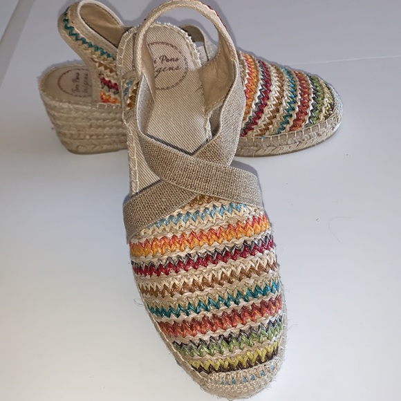 Toni Pons Originals Sandals wedge espadrilles - Picture 9 of 10